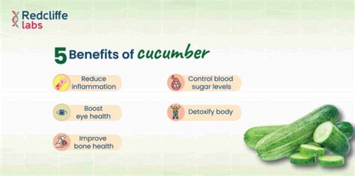 5 Top Health Benefits of Cucumber