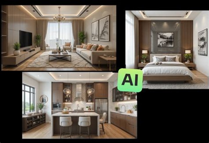 Free AI App Interior Design And Furniture Templates, Theme & Mockup