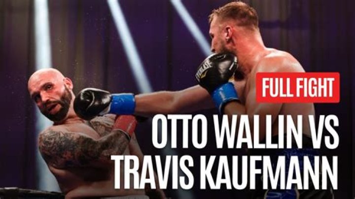 Otto Wallin stops Travis Kauffman in five
