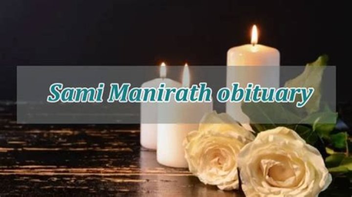 Sami Manirath obituary, community support and cherished memories