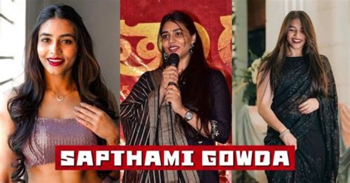 Sapthami Gowda Age, Wikipedia, Height, Husband, Boyfriend, Family, Biography, Net Worth
