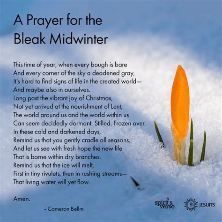 The curious comforts of “In the Bleak Midwinter”