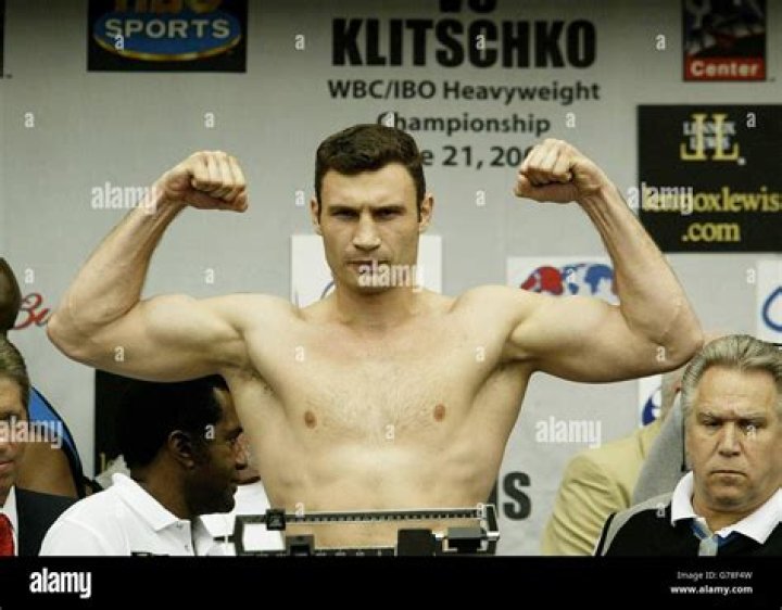 Weigh-in result: Klitschko 245 pounds, Tyson Fury 246